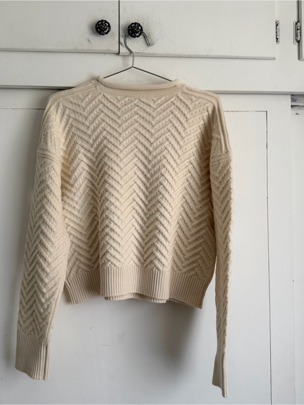La Ligne Portman Sweater- Cream - Picture 3 of 7